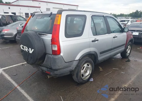 2003 Honda Cr-V Lx из США, поврежденный, VIN SHSRD68423U102159